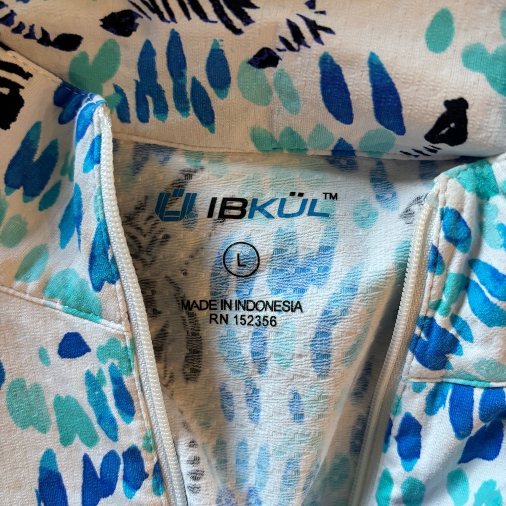 IBKUL Zebra Tunic Long Sleeve Dress - Picture 8 of 8